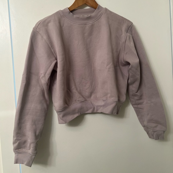 TNA Sweaters - Tna Cozy Fleece Perfect Hi-Neck Sweatshirt - Size Small
